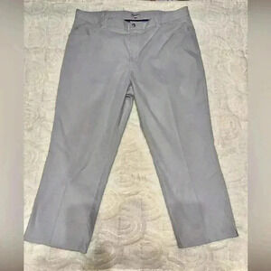 Peter Millar Men’s Golf Pants Light grey Pockets 42 L preppy casual golf